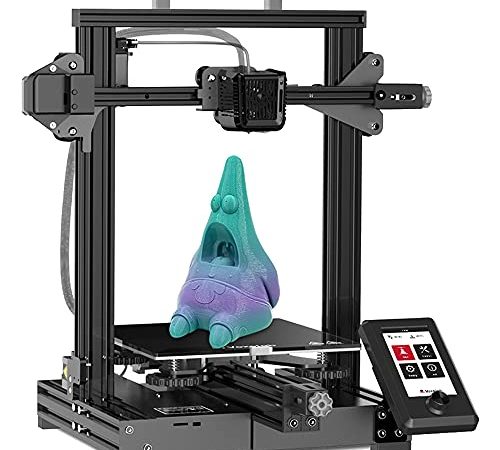 VOXELAB Aquila X2 Imprimante 3D améliorée avec plateforme amovible en verre de carborundum,entièrement open source et fonction de reprise d'impression,fonctionne avec PLA/ABS/PETG,taille 220x220x250mm