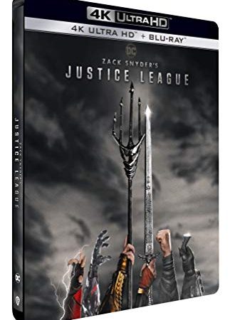 Zack Snyder’s Justice League [4K Ultra HD + Blu-Ray-Édition boîtier SteelBook]