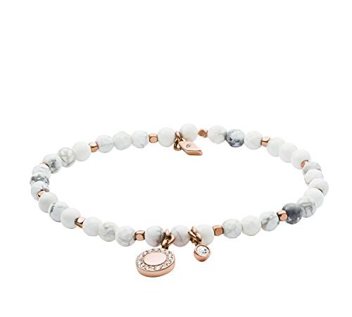 Bracelet Georgia de Fossil en howlite, pour femme, JA6934791