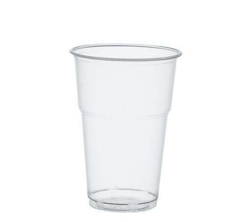 PAPSTAR 70 Gobelets pour Boissons Froides - Tasses - Plastique - 0,4L - 95X132Mm