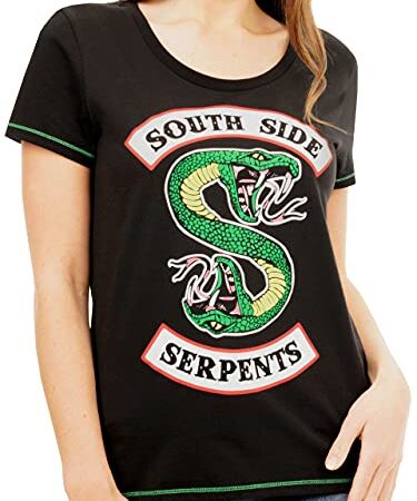 Riverdale - Femme - Southside Serpent - T-Shirt - Noir - Medium