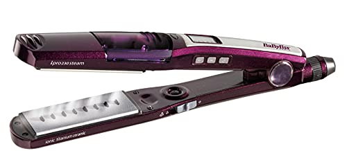 BaByliss Lisseur I-Pro 230 Steam avec technologie Brillance pour un lissage ultime ST395E, 11.8 x 1.6 cm