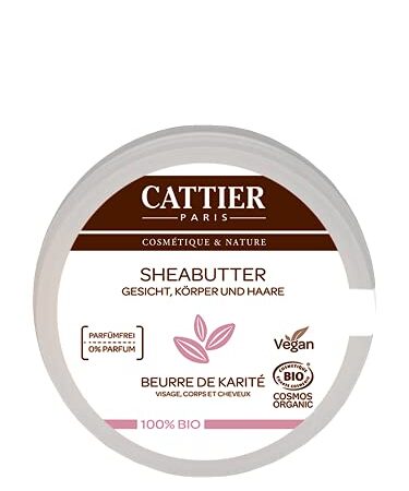 Cattier Beurre de karité bio - Le pot de 100g