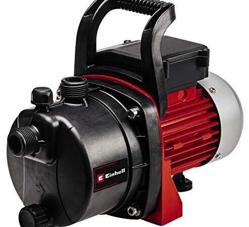 Einhell Pompe d'arrosage GC-GP 6538 (650 W, pression 3,6 bar, débit 3 800 l/h, vis de remplissage d'eau, vis de vidange d'eau, poignée de transport)