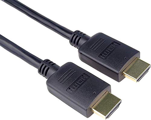 PremiumCord 4K Câble HDMI 2.0b Certifié Haute Vitesse M/M 18Gbps avec Ethernet, Compatible avec Vidéo 4K@60Hz, Deep Color, 3D, Arc, HDR, Dolby TrueHD, Connecteurs plaqués Or, Noir, 0,5 m