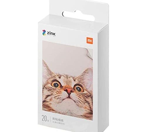 Xiaomi 20 feuilles de papier photo portable pour imprimante 3 pouces de haute qualité TEJ4019GL