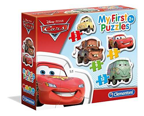 Clementoni - 20804 - Puzzle - My First - Cars - 3-6-9-12 Pièces