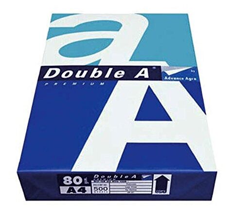 Double A 10330057933 Lot de 10 ramettes de 250 feuilles de papier 80 g/m² Blanc Format A4