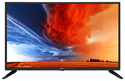 HYUNDAI TV LED 32 Pouces (80cm) - Haute Définition - Triple Tuner - HDMI x2 - USB 2.0 multimédia x2 - Sortie Casque CI+ Sortie coaxiale