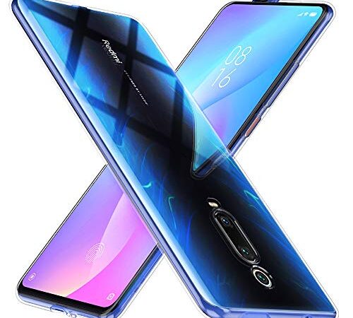 TesRank Coque Xiaomi Mi 9T / 9T Pro, Ultra Mince Premium TPU Silicone [Crystal Clear] [Poids léger] [Shock-Absorption] Housse Etui pour Xiaomi Mi 9T / 9T Pro-Transparent