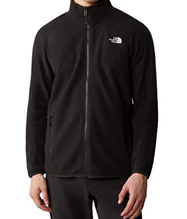 THE NORTH FACE - Veste en Polaire Resolve pour Hommes à Fermeture Éclair Intégrale, Noir, M