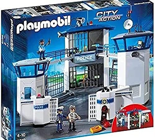 Playmobil 6919 Commissariat de Police avec Prison- City Action- Les policiers - City Action Les policiers