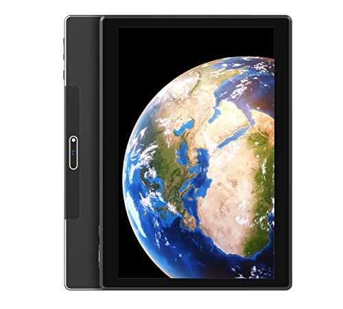 Tablette Tactile 10 Pouces, Android 10 Tablette avec Stockage de 32 Go (Extension de 128 Go), Longue durée de Vie de la Batterie, WiFi, Bluetooth, Noir