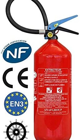 Extincteur 6 litres NF & MED eau pulvérisée avec additif ANTIROUILLE